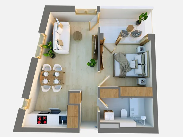 Eladó lakás Debrecen, Postakert 37 nm