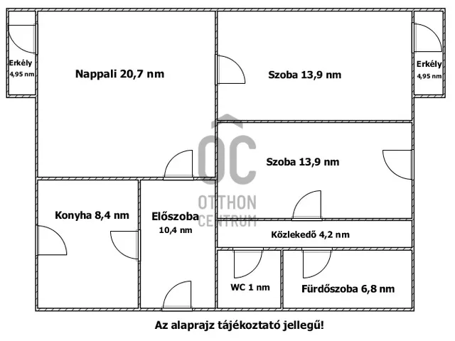 Eladó lakás Debrecen 82 nm