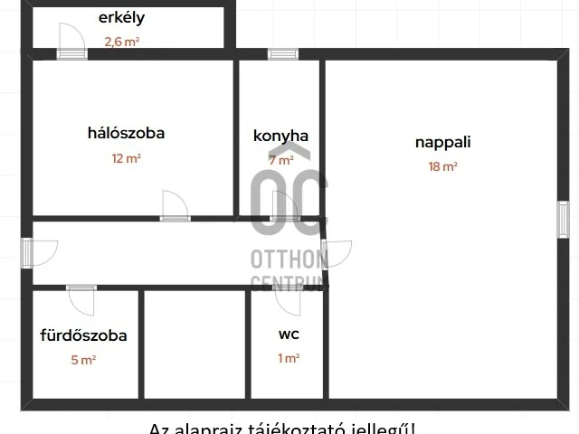 Eladó lakás Hajdúböszörmény 56 nm