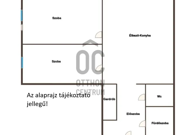 Kiadó lakás Debrecen, Dobozi lakótelep 55 nm