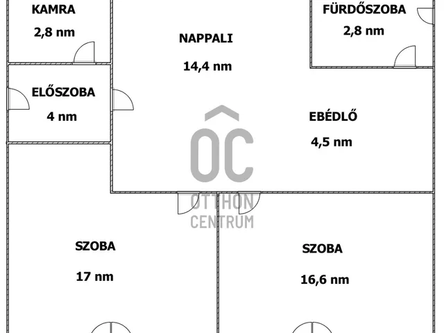 Eladó ház Nyírábrány 62 nm