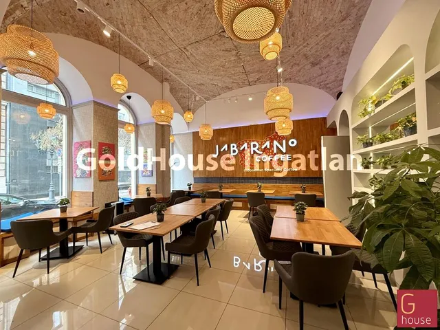 Kiadó kereskedelmi és ipari ingatlan Budapest V. kerület 119 nm