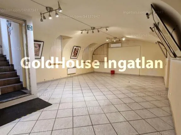 Kiadó kereskedelmi és ipari ingatlan Budapest VI. kerület, Podmaniczky utca belső részén 69 nm