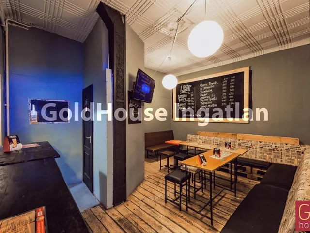 Kiadó kereskedelmi és ipari ingatlan Budapest VII. kerület, Blahánál söröző kiadó 100 nm