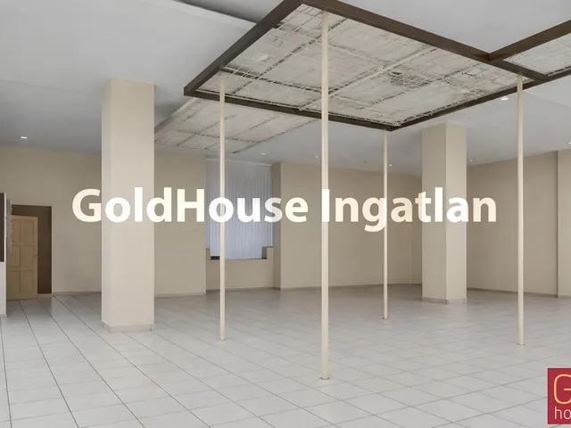 Kiadó kereskedelmi és ipari ingatlan Budapest III. kerület, Hatalmas üvegportálos üzlethelyiség 332 nm