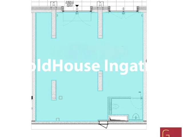 Kiadó kereskedelmi és ipari ingatlan Budapest IX. kerület, Kiadó nagyportálos üzlethelyisgég! 54 nm