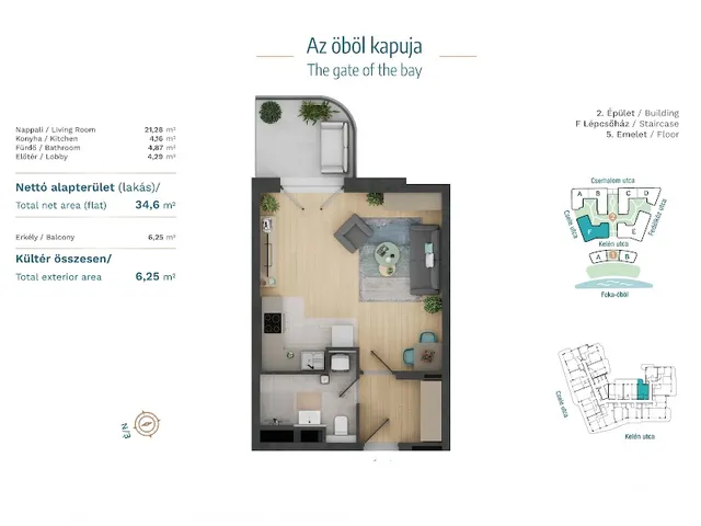 Eladó lakás Budapest XIII. kerület, Vizafogó 38 nm