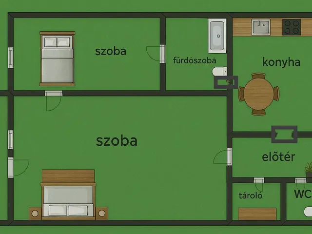 Eladó lakás Budapest XIII. kerület 56 nm