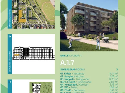 Eladó lakás Budapest XIV. kerület, Alsórákos, Fischer István 67 nm