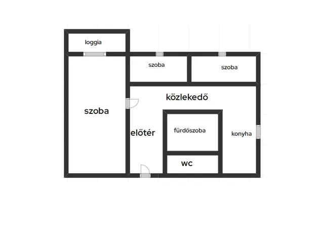 Eladó lakás Budapest XVII. kerület, Rákoskeresztúr 53 nm