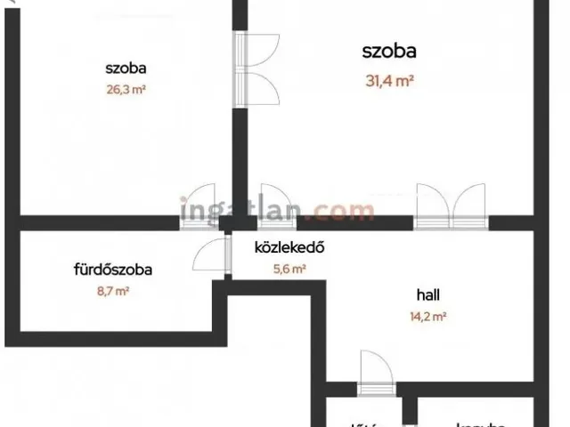 Eladó lakás Budapest VI. kerület 95 nm