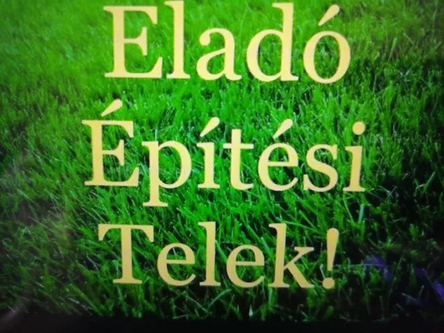 Eladó telek Adony 645 nm