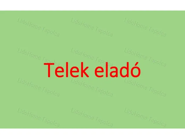 Eladó telek Kehidakustány 540 nm