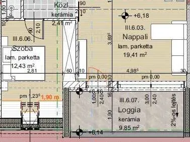 Eladó lakás Keszthely 60 nm