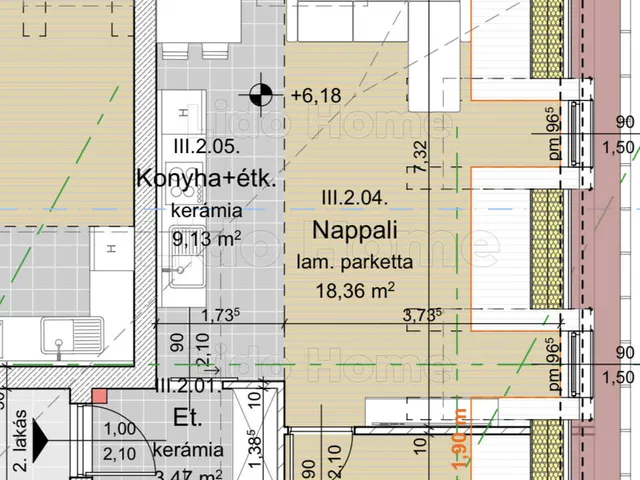 Eladó lakás Keszthely 45 nm
