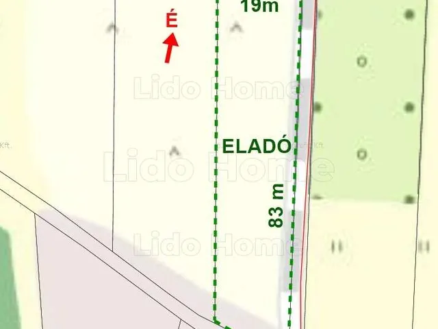 Eladó mezőgazdasági ingatlan Szentgyörgyvár 1480 nm