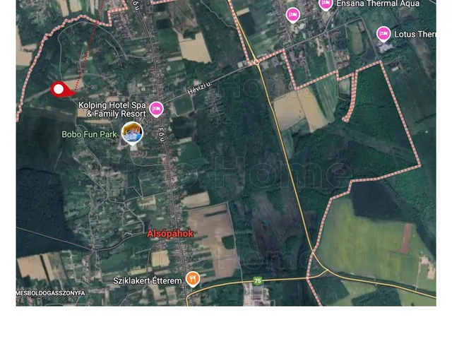 Eladó mezőgazdasági ingatlan Alsópáhok 1663 nm