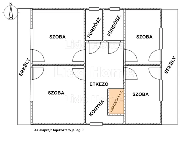 Kiadó lakás Balatongyörök 124 nm