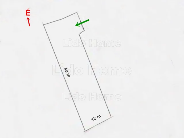 Eladó telek Balatonberény 680 nm