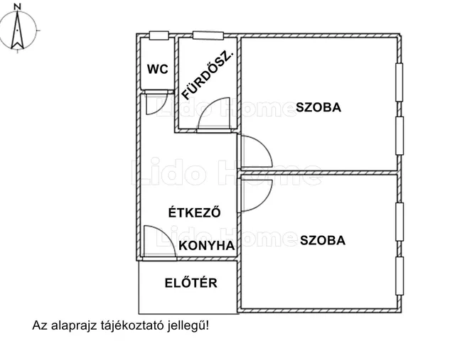 Kiadó lakás Balatongyörök 48 nm