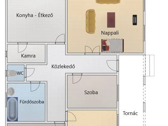 Eladó ház Balatonlelle 104 nm