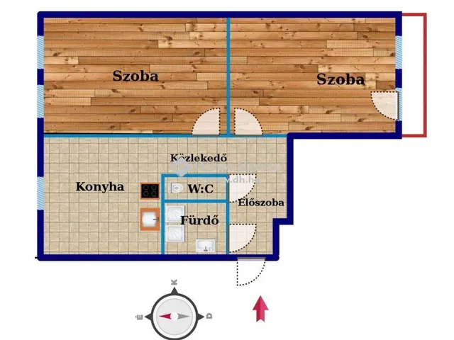 Eladó lakás Székesfehérvár, Maroshegy 56 nm