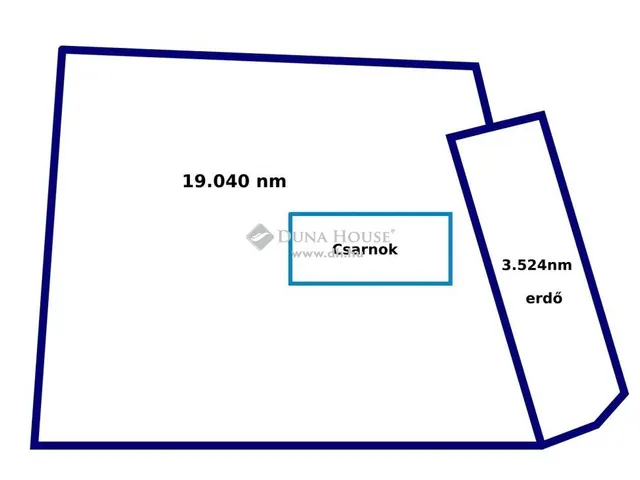 Kiadó kereskedelmi és ipari ingatlan Soponya 1000 nm