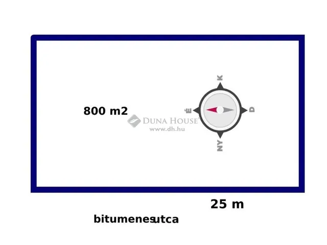 Eladó telek Kőszárhegy 800 nm