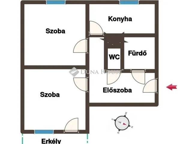 Eladó lakás Székesfehérvár, Tóváros 52 nm