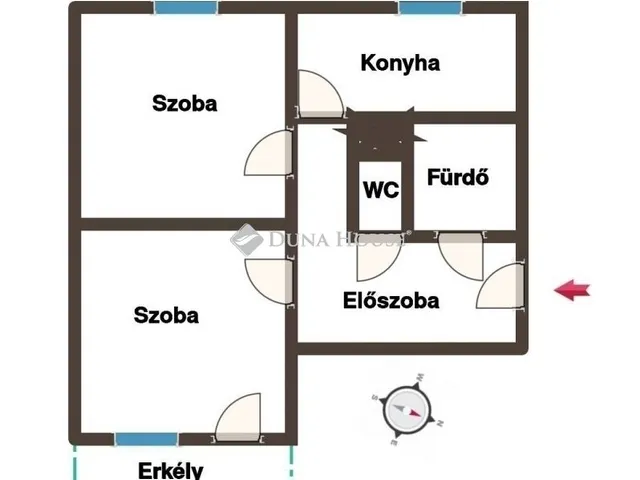 Eladó lakás Székesfehérvár 52 nm