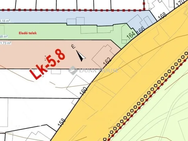 Eladó telek Székesfehérvár 973 nm