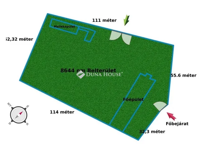 Eladó ház Ercsi 1263 nm