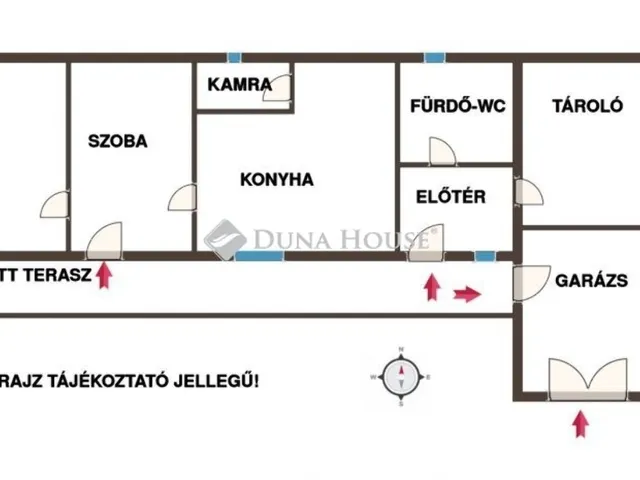 Eladó ház Lajoskomárom 68 nm