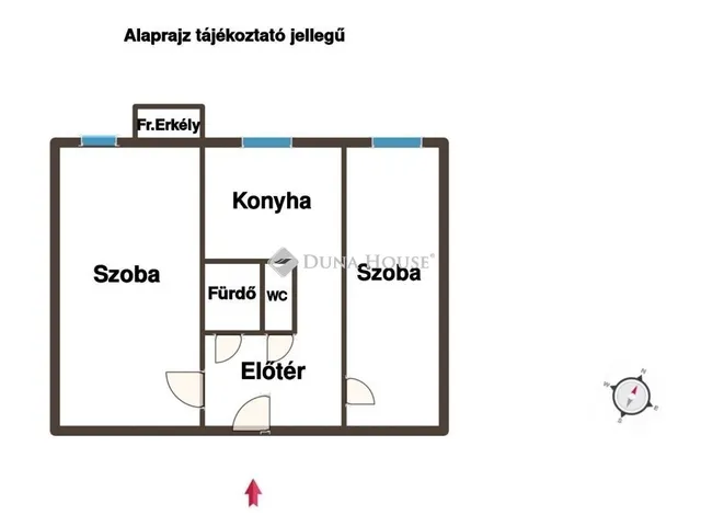 Eladó lakás Székesfehérvár, Víziváros 49 nm