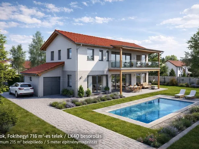 Eladó telek Siófok, Fokihegy 718 nm