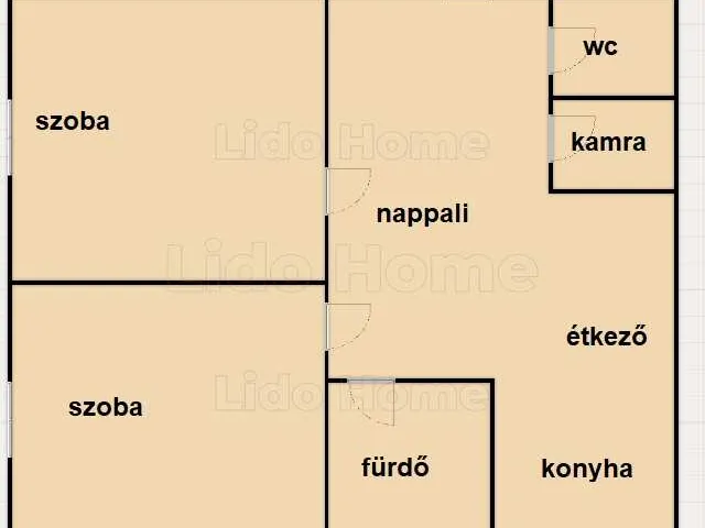 Kiadó lakás Siófok, Fokihegy 50 nm