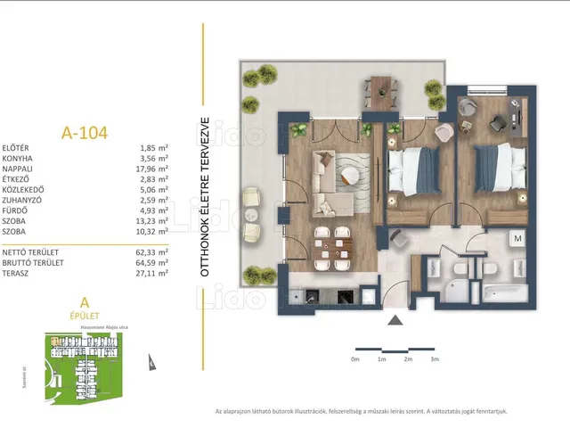 Eladó lakás Budapest XI. kerület, Kelenföld 76 nm