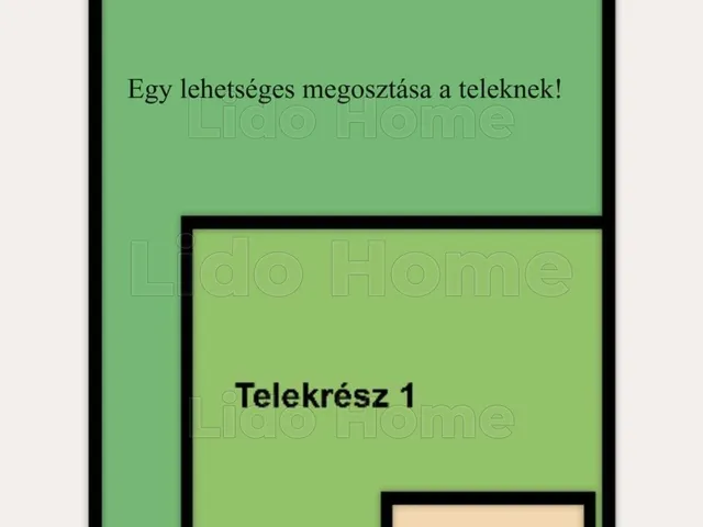 Eladó telek Zamárdi 65 nm