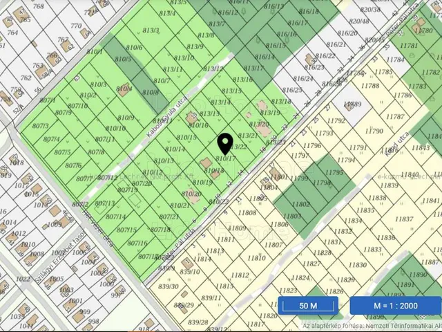 Eladó telek Siófok, Sóstó 305 nm