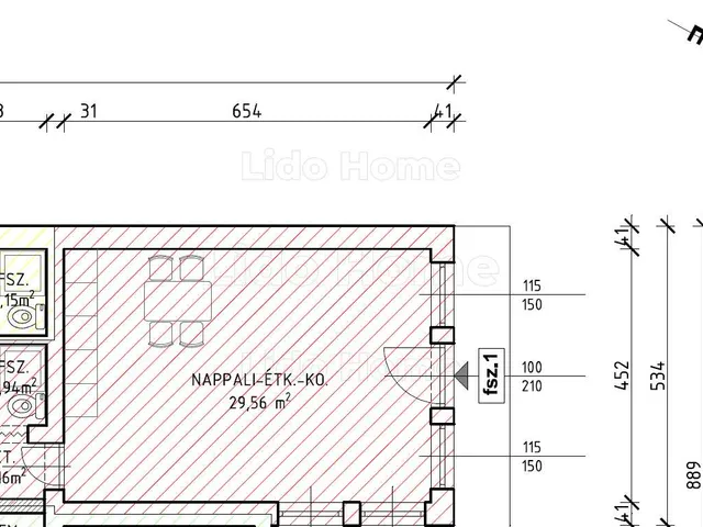 Eladó nyaraló Balatonföldvár 35 nm