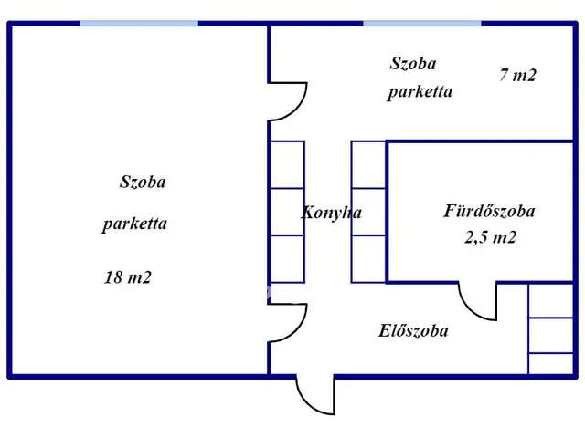 Eladó lakás Miskolc 37 nm