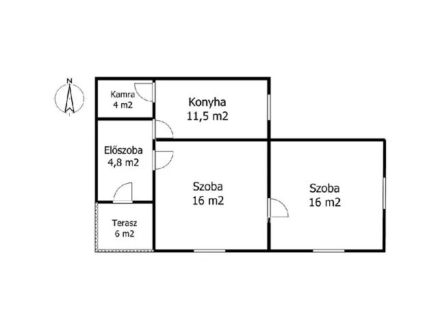 Eladó ház Szirmabesenyő 60 nm