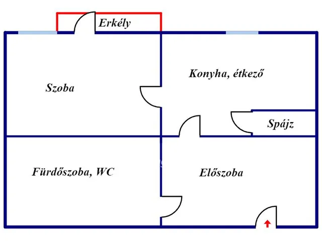 Eladó lakás Miskolc 36 nm