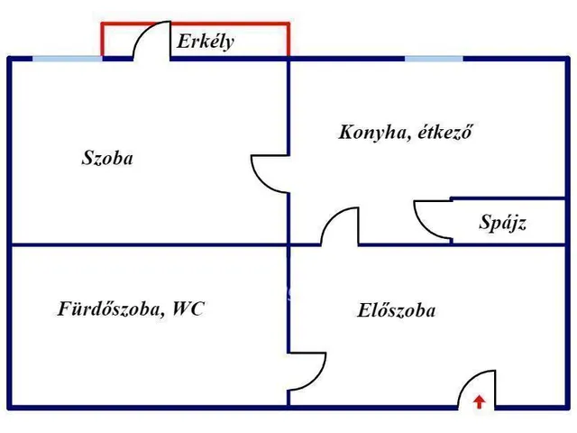 Eladó lakás Miskolc 36 nm