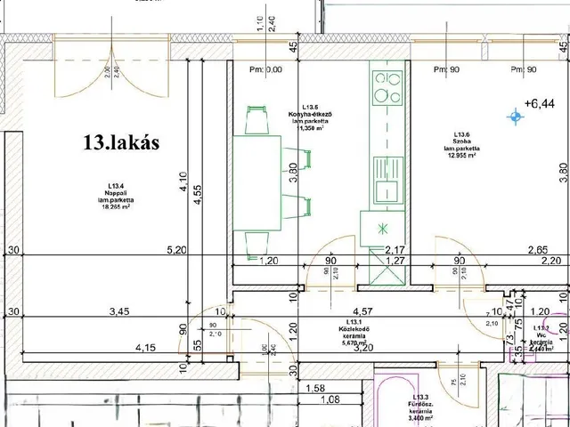 Eladó lakás Nyíregyháza 61 nm