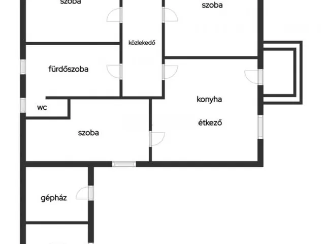 Eladó ház Homrogd 75 nm