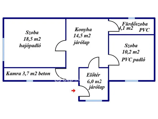 Eladó ház Miskolc 57 nm