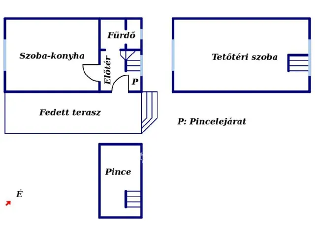 Eladó üdülő és hétvégi ház Kazincbarcika 40 nm