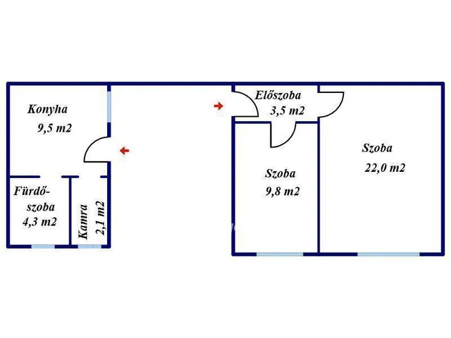Eladó ház Miskolc 51 nm