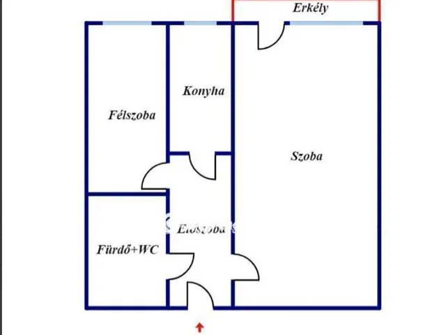 Eladó lakás Miskolc 37 nm
